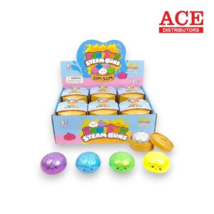 SQUISHY STEAM BUNZ DIM SUM 12CT