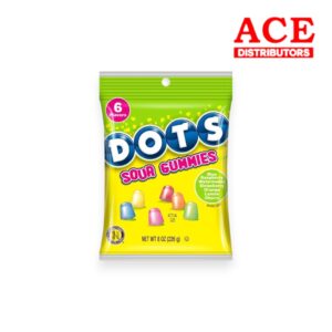 DOTS SOUR GUMMIES 8OZ