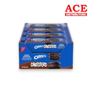 NAB OREO DOUBLE CHOCOLATE CAKESTERS COOKIES 3.03OZ 8CT