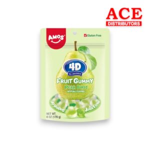 PEG 4D FRUIT GUMMY PEAR BURST 6OZ