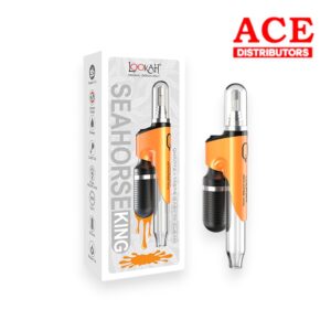 LOOKAH SEAHORSE KING 950mAH VV ELECTRIV PEN VAPORIZER ORANGE - 1CT