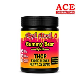 RED DEVIL 28G JAR THC-P FLOWER - GUMMY BEAR HYBRID
