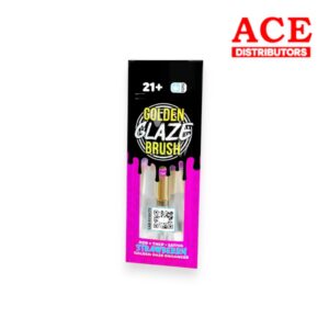 GOLDEN GLAZE THCP 1.5ML BRUSH - STRAWBERRY SATIVA