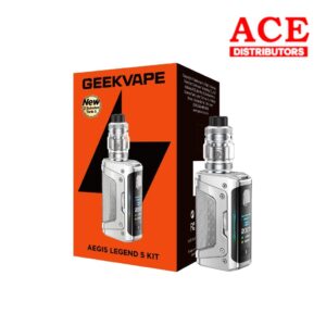 GEEKVAPE AEGIS LEGEND 5 KIT FROST SILVER - 1CT
