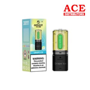 MOVKIN ULTRA 60000 PUFF DISPOSABLE POD 5CT - GRAPE ICE