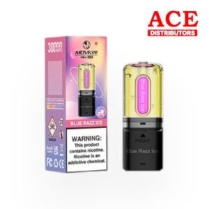 MOVKIN ULTRA 60000 PUFF DISPOSABLE POD 5CT - BLUE RAZZ ICE