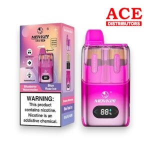 MOVKIN ULTRA 60000 PUFF DISPOSABLE KIT 5CT - BLUEBERRY WATERMELON/BLUE RAZZ ICE