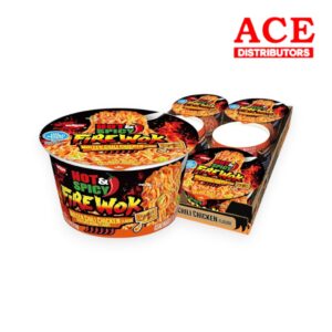 FIRE WOK HOT & SPICY MOLTEN CHILI CHICKEN RAMEN 6CT