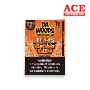 DA WOODS 1/.99 LEAF WRAP 20CT BOX -TEXAS BUBBLEGUM