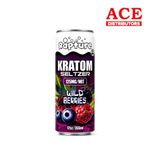 RAPTURE KRATOM SELTZER 125MG MIT 12CT -WILD BERRIES