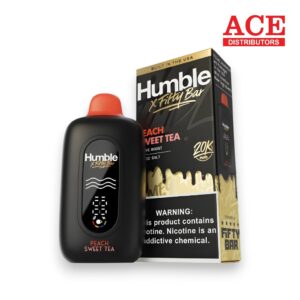 FIFTY BAR X HUMBLE EDITION 20000 PUFFS DISPOSABLE 5CT - PEACH SWEET TEA