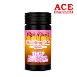 RED DEVIL 7G THC-P FLOWER - WEDDING CAKE HYBRID