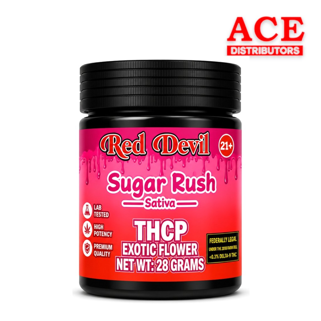 RED DEVIL 28G JAR THC-P FLOWER - Image 3