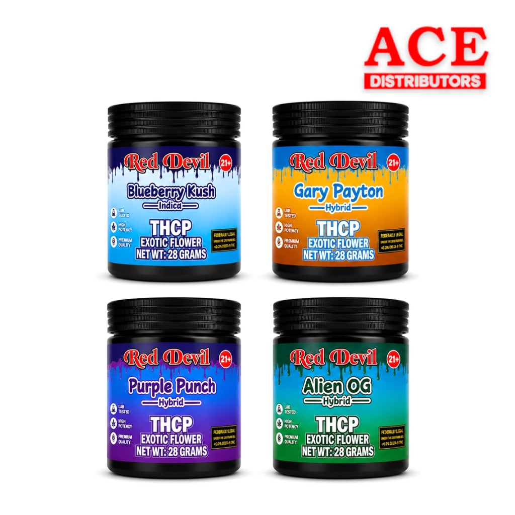 RED DEVIL 28G JAR THC-P FLOWER