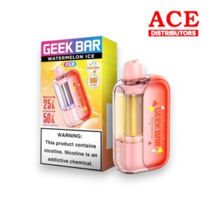 GEEK BAR CLR 50000 PUFFS DISPOSABLE 5CT -WATERMELON ICE