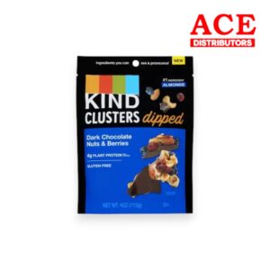 KIND DIPPED CLUSTERS DARK CHOCOLATE NUTS & BERRIES 4OZ