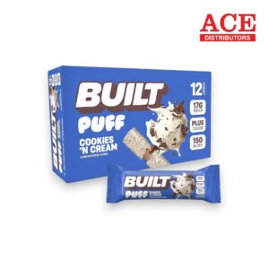 BUILT PUFF PROTEIN BAR 12CT COOKIES N CREAM