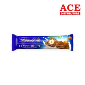 LINDT CLASSIC MILK CHOCOLATE HAZELNUT 18PKT