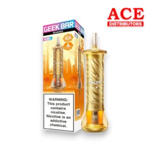 GEEK BAR BURJ HOOKAH DISPOSABLE 80K PUFFS MANGO - 1CT