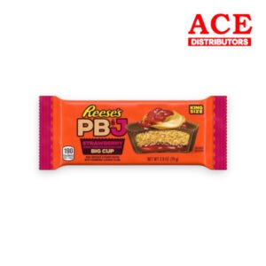 REESE'S STRAWBERRY PB&J BIG CUP KING SIZE 16CT 2.8OZ