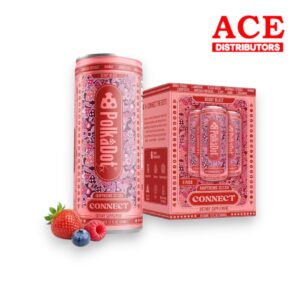 POLKA DOT MAGIC MUSHROOM SELTZER 6CT -BERRY BLAST