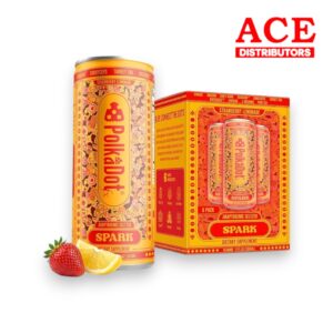 POLKA DOT MAGIC MUSHROOM SELTZER 6CT -STRAWBERRY LEMONADE