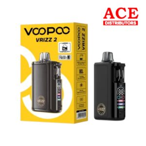 VOOPOO VRIZZ 2 POD KIT 80K PUFFS 1350MmAh 15ML | BLACK LEATHER - 1CT