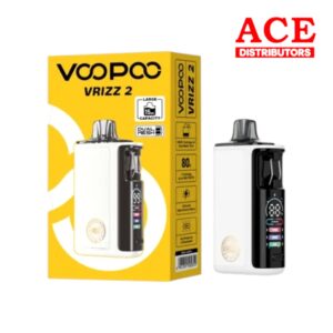 VOOPOO VRIZZ 2 POD KIT 80K PUFFS 1350MmAh 15ML | WHITE LEATHER - 1CT