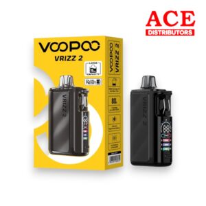 VOOPOO VRIZZ 2 POD KIT 80K PUFFS 1350MmAh 15ML | ONYX BLACK - 1CT