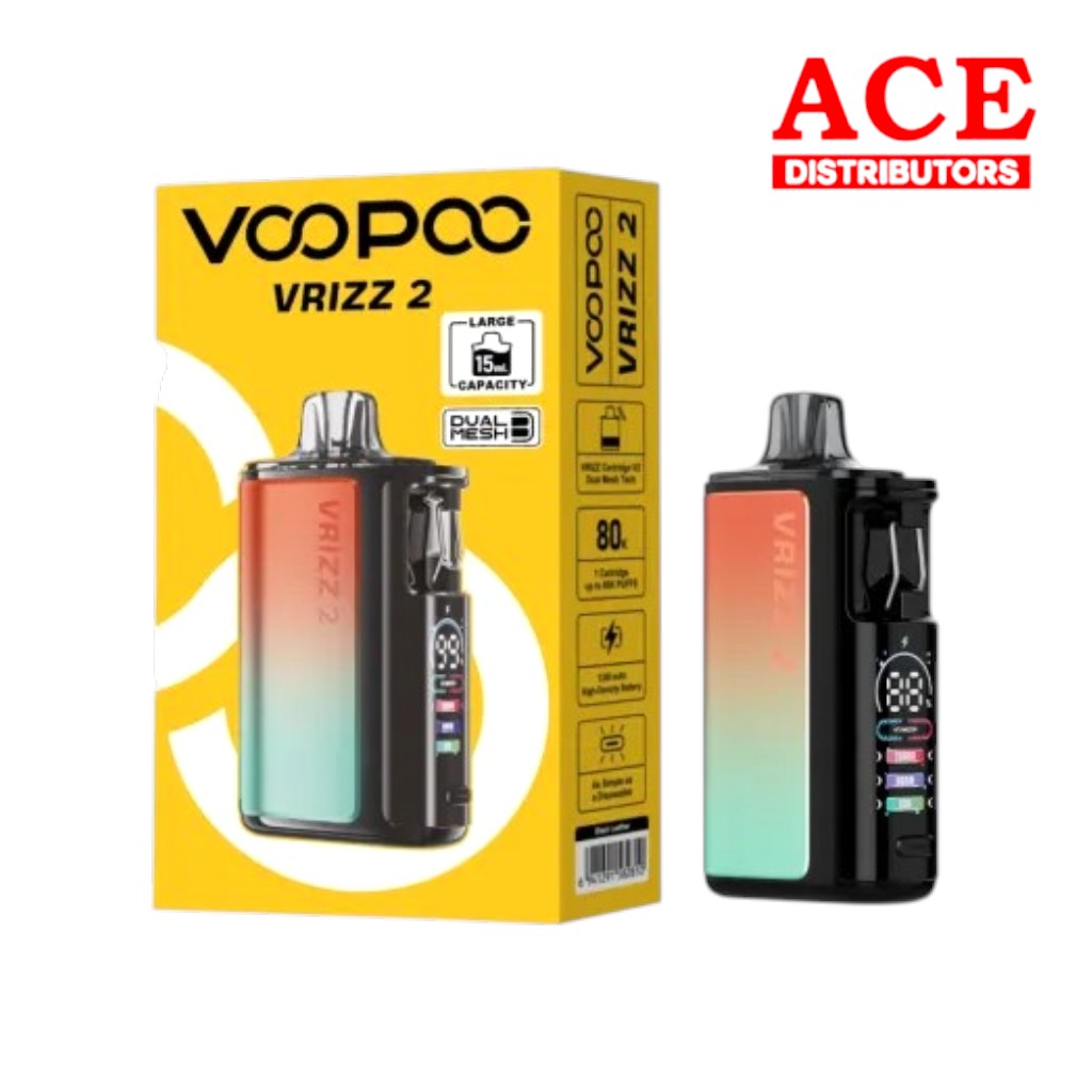 VOOPOO VRIZZ 2 POD KIT 80K PUFFS 1350MmAh 15ML 1CT - Image 8