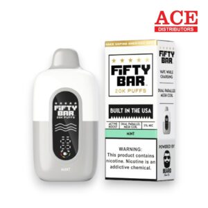 FIFTY BAR X HUMBLE EDITION 20000 PUFFS DISPOSABLE 5CT -SWEET MINT