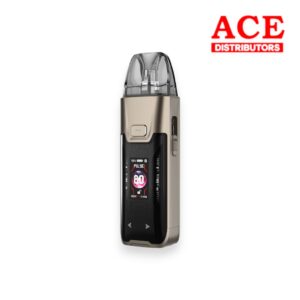 VAPORESSO LUXE XR MAX 2 3200mAh POD SYSTEM STARTER KIT WITH 2X5ML REFILLABLE XR CARTRIDGE POD 1CT - FOG GOLD