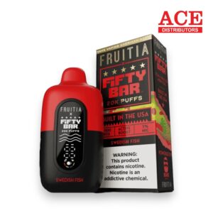 FIFTY BAR X FRUITIA 20000 PUFFS DISPOSABLE 5CT -SWEDISH