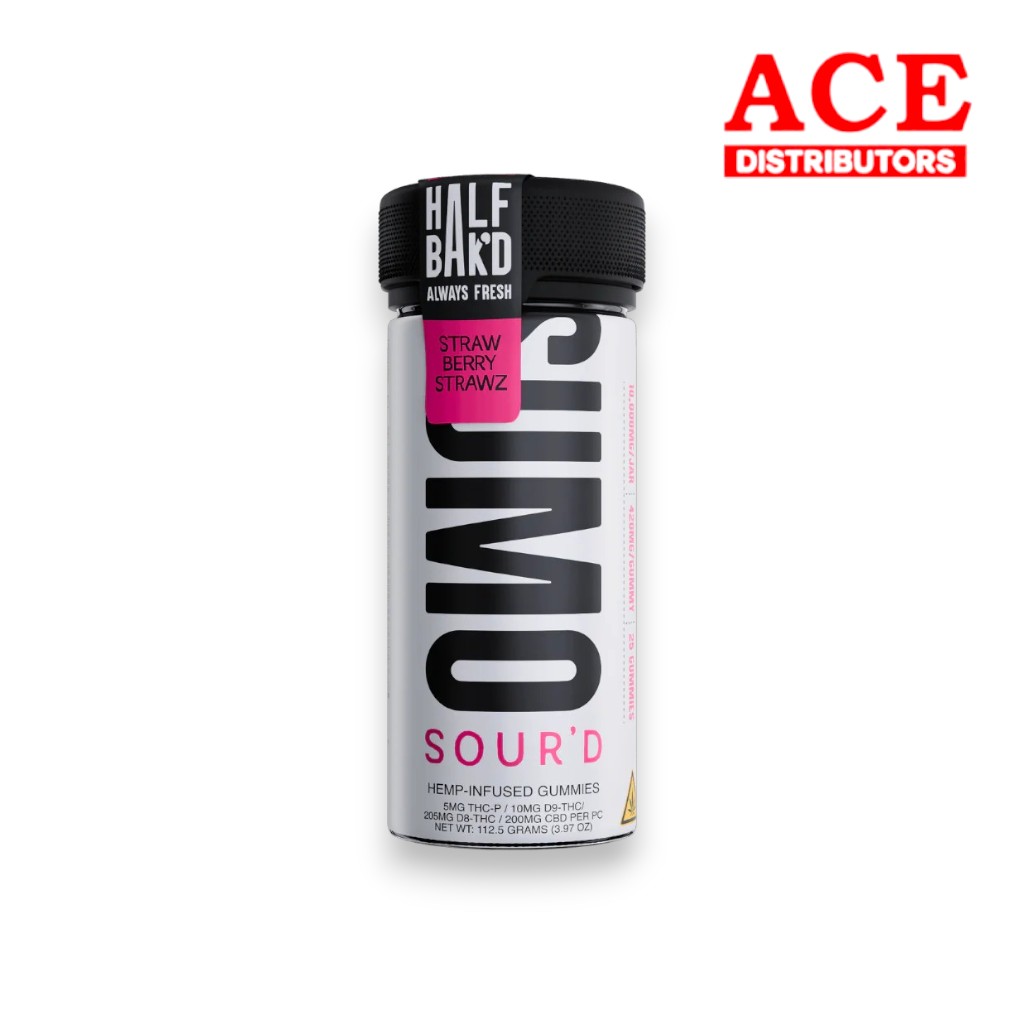 HALF BAK’D SUMO SOUR’D 10000MG THC-P GUMMIES 25CT - Image 4