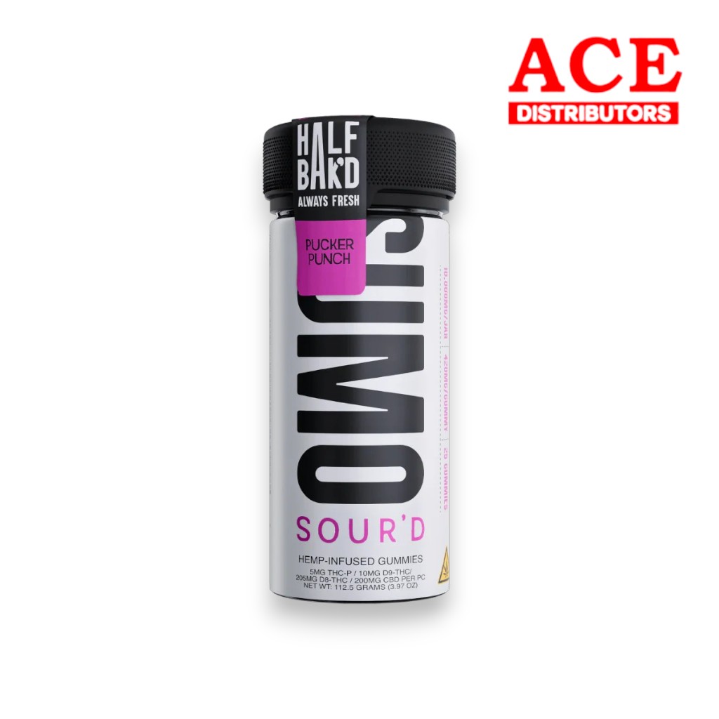 HALF BAK’D SUMO SOUR’D 10000MG THC-P GUMMIES 25CT - Image 6