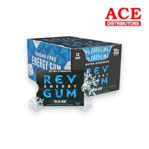 REV ENERGY GUM POLAR MINT 12CT