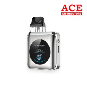 VAPORESSO XROS 4 NANO KIT 3ML TOP FILL 0.6 OHM TITANIUM SILVER -1CT