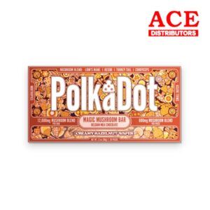 POLKA DOT 12000MG MUSHROOM CHOCOLATE EACH -CREAMY HAZELNUT WAFER