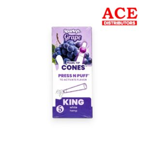 SPARKY'S KING PRE-ROLL CONES 3PK/12CT-GRAPE