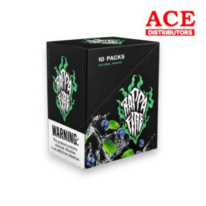 RAPPA FIRE BLUNT FUSIONS CONE WRAPS 3PK/10CT - MINTERBERRY