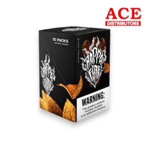 RAPPA FIRE BLUNT FUSIONS CONE WRAPS 3PK/10CT - NATURAL