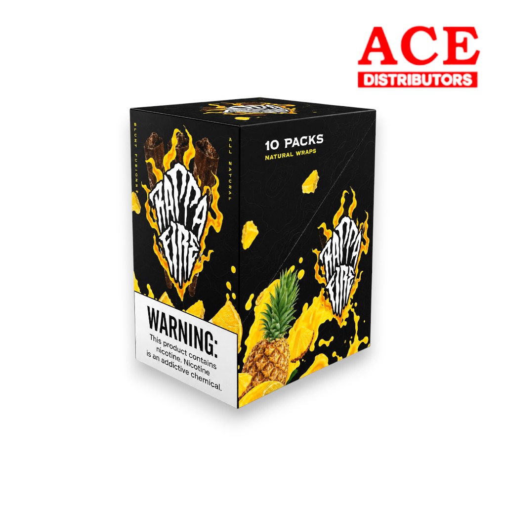RAPPA FIRE BLUNT FUSIONS CONE WRAPS 3PK/10CT - Image 3