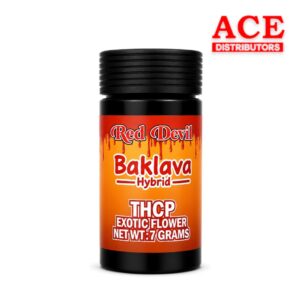 RED DEVIL 7G THC-P FLOWER - BAKLAVA HYBRID