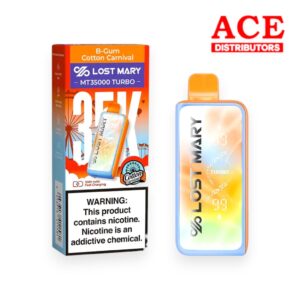 LOST MARY-ELF BAR DISPOSABLE COTTON CARNIVAL ED. MT-35000 PUFF 5CT -B-GUM