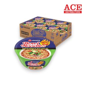 NONGSHIM NOODLE BOWL HOT & SPICY 3.03OZ 12CT