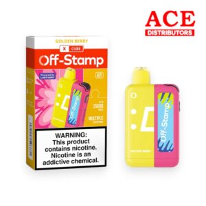 OFF-STAMP X CUBE 25000PUFF KIT 5CT -GOLDEN BERRY