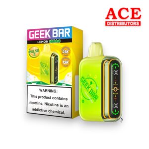 GEEK BAR PULSE 2 DISPOSABLE 15000 PUFFS 5CT - LEMON HUBBA