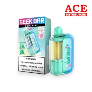 GEEK BAR CLR 50000 PUFFS DISPOSABLE 5CT -COOL MINT