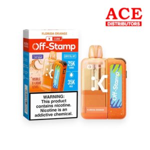 OFF-STAMP X CUBE 25000PUFF KIT 5CT - FLORIDA ORANGE