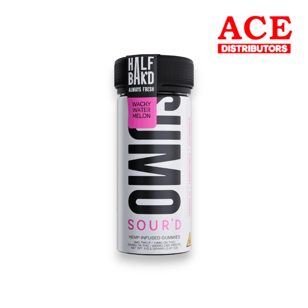 HALF BAK’D SUMO SOUR’D 10000MG THC-P GUMMIES 25CT - Image 5